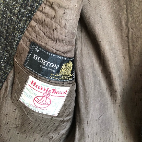 SOLD Pure Scottish Wool Harris Tweed Blazer - Picture 3 of 13